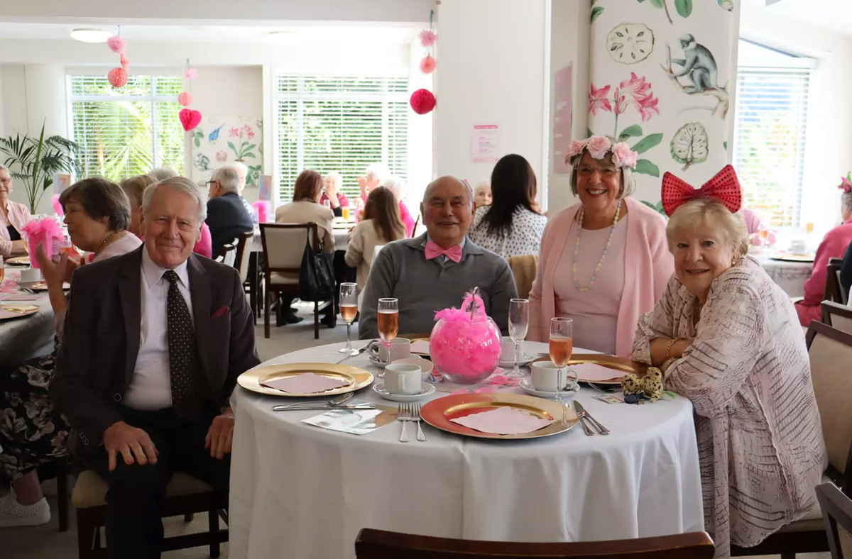 Pink Ribbon breakfast Epsom Village