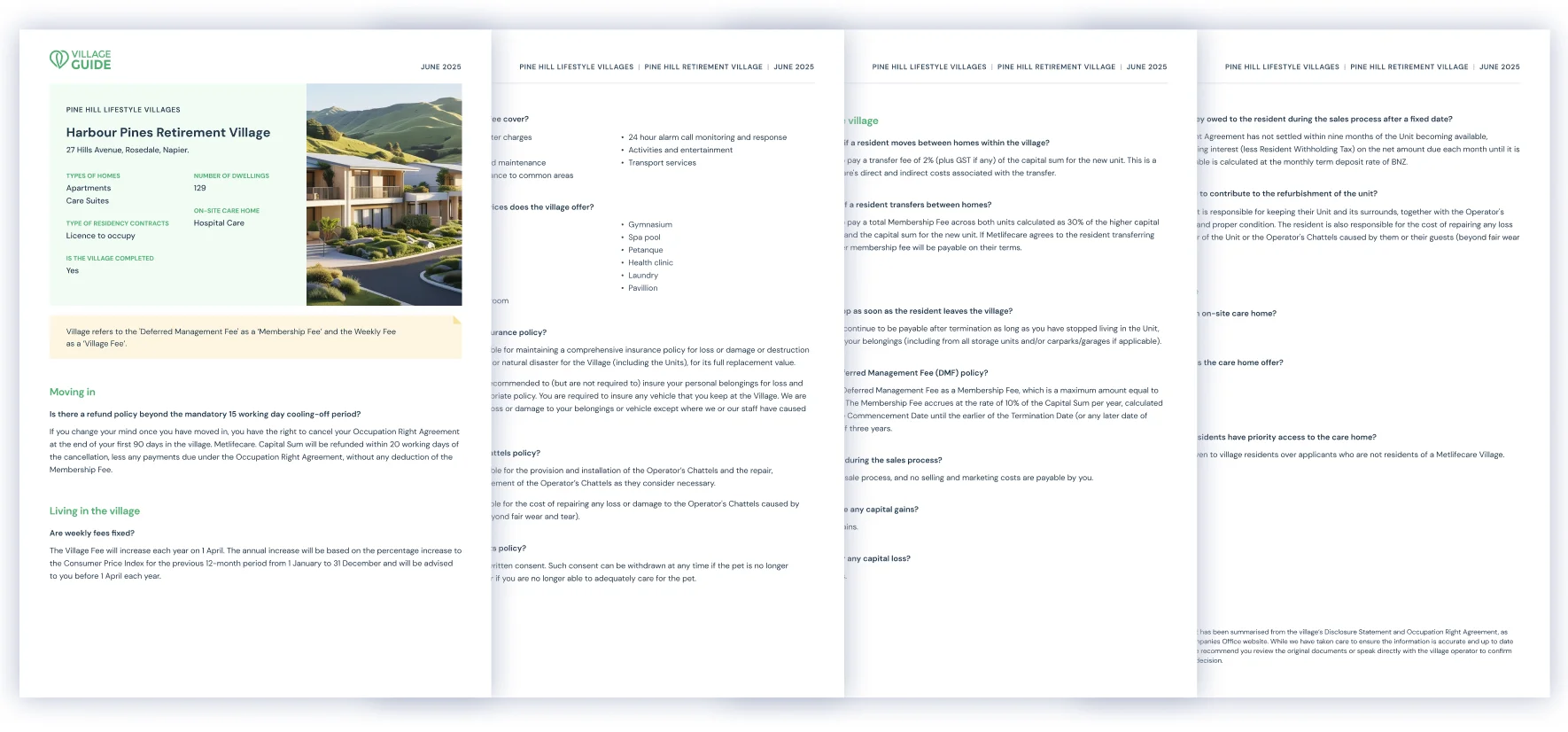 village summaries